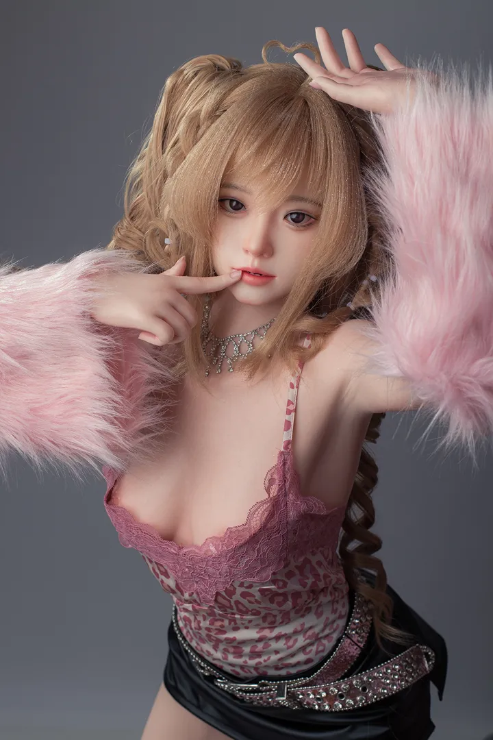148cm (4ft10) B罩杯 頂級擬真 矽膠 性愛娃娃 Mia, ROS 头部 22b